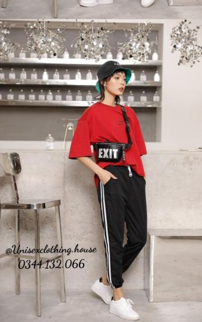 [Mã WARN10 giảm 10k đơn 99k] Quần Jogger Form Rộng Thiết Kế Dây Rút Năng Động ( kèm ảnh thật ) | BigBuy360 - bigbuy360.vn