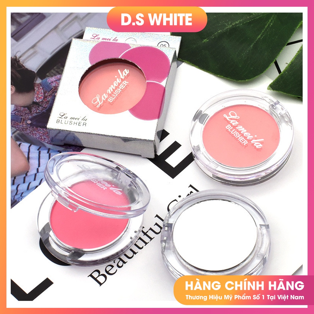 Phấn Má Hồng Lameila Phong Cách Hàn Quốc 3 Màu Tặng Kèm Cọ Đánh Phấn | BigBuy360 - bigbuy360.vn
