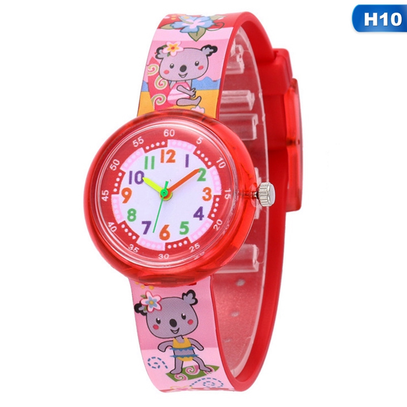 Đồng hồ mặt hình ngựa một sừng dễ thương cho bé gái | BigBuy360 - bigbuy360.vn