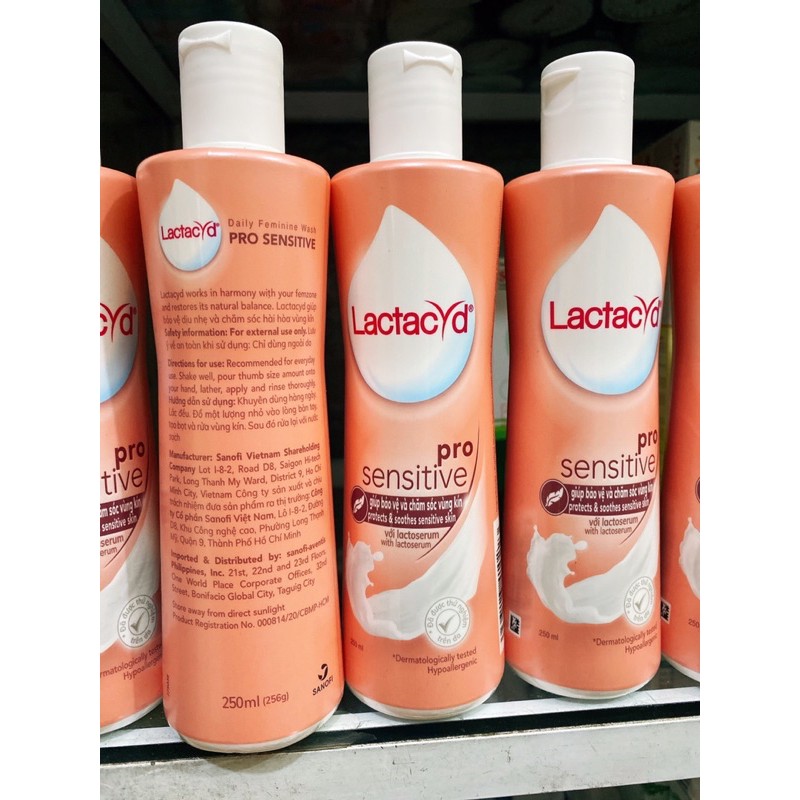 Dung dịch vệ sinh phụ nữ LACTACYD các loại cao cấp.