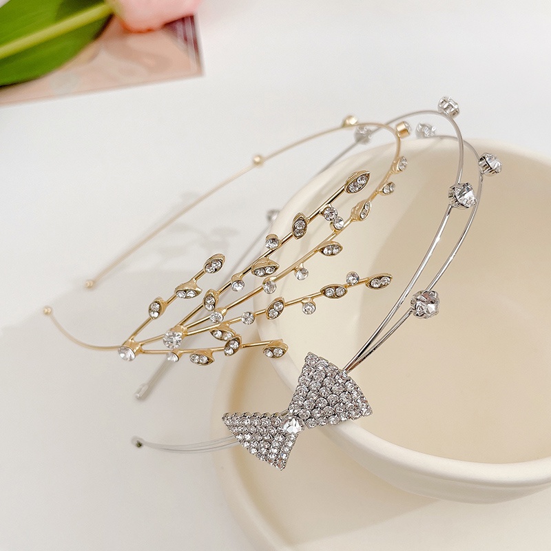 Băng Đô Đính Đá Ngọc Trai Nhân Tạo 2022 Thời Trang Mới Cho Nữ