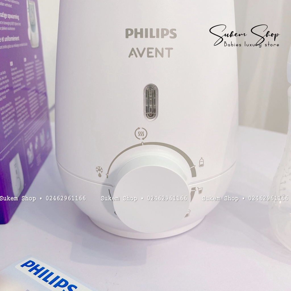 Máy hâm sữa và thức ăn siêu tốc Philips Avent SCF355/07