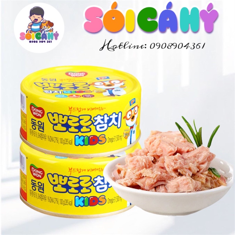 Cá Ngừ TuNa Hàn Quốc cho bé 10M+ date 2026