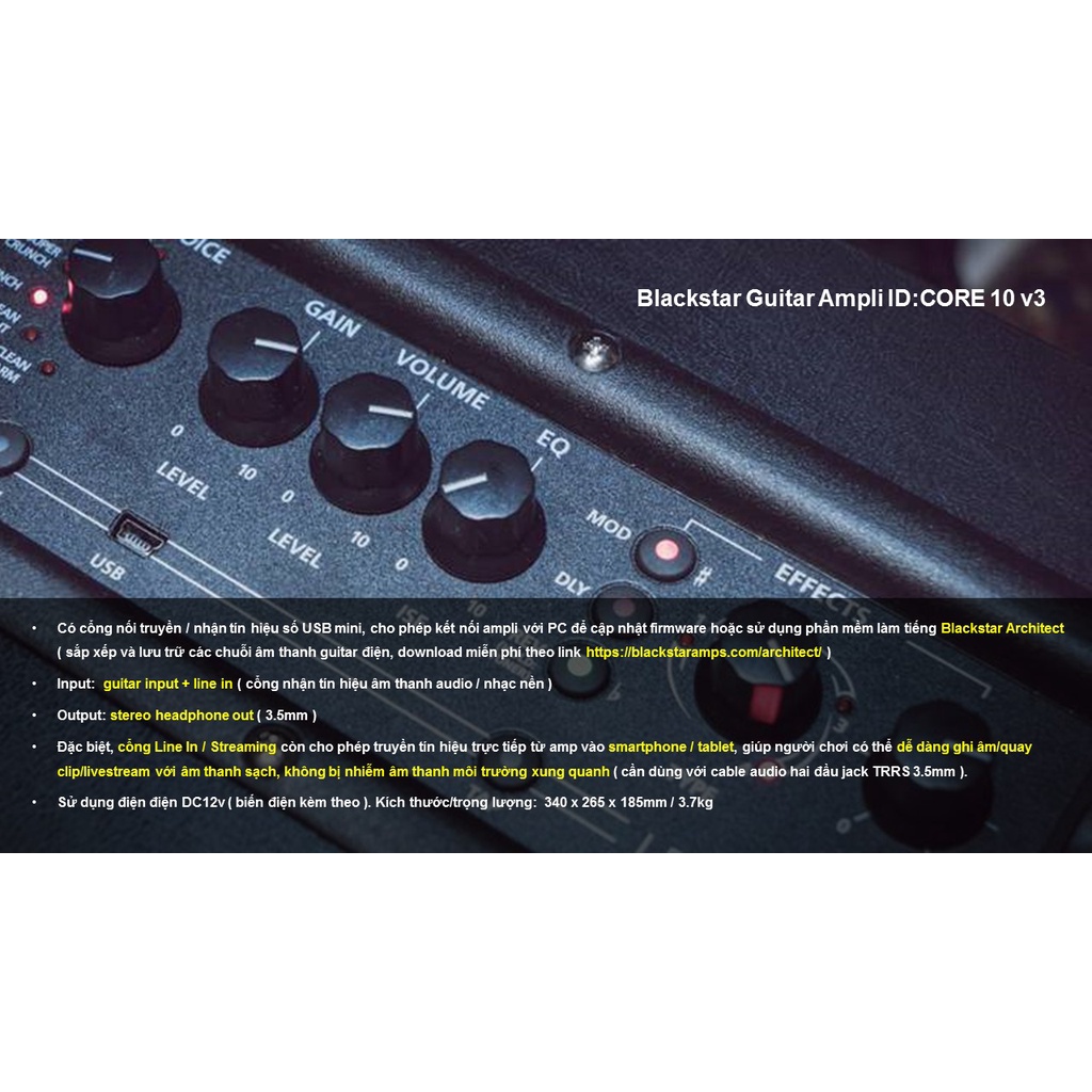 Loa dành cho guitar điện Blackstar Guitar Amp ID:Core 10 v3