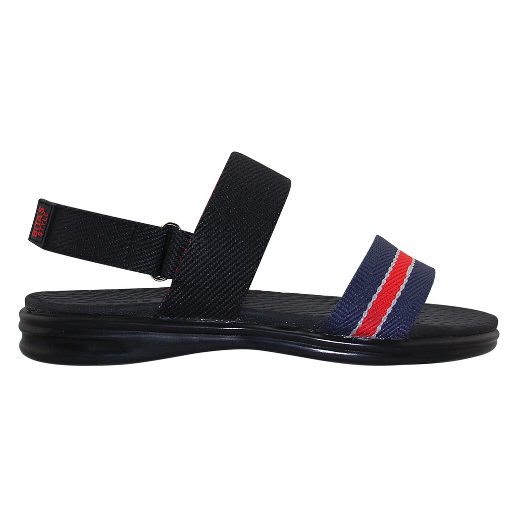 Sandal bé trai Bita's SOBY.179 (Đen + Navy + Xanh lá)