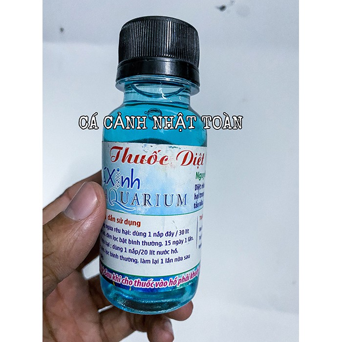DIỆT RÊU HẠI CÁ XINH AQUARIUM 100ML