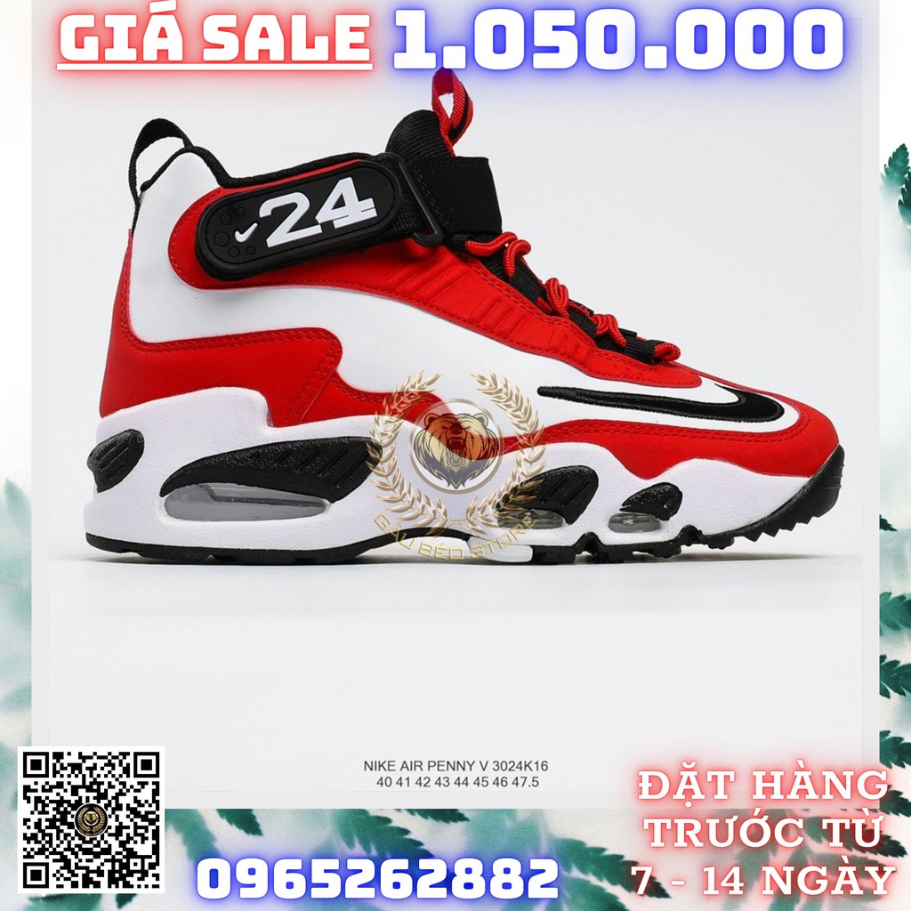 GIÀY SNEAKER MÃ SẢN PHẨM_Nike Air Penny V "Invisibility Cloak" PHONG CÁCH ORDER + FREESHIP ➡️ gaubeostore.shop