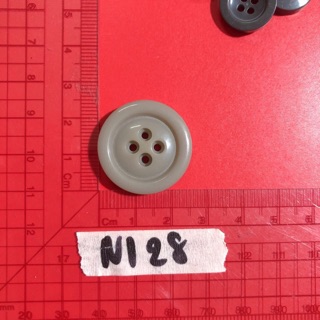 Combo nút áo xam N125-N128 (phụ kiện may vá, trang trí quần áo,Handmade,DIY)