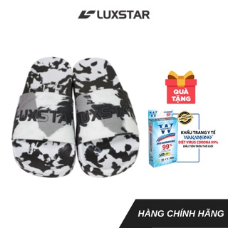 [ Tặng 1 Hộp Khẩu Trang Wakamono ] Dép Nhựa Bò Sữa Quai Ngang Nhẹ Bền,Nhẹ  - Luxstarvietnam