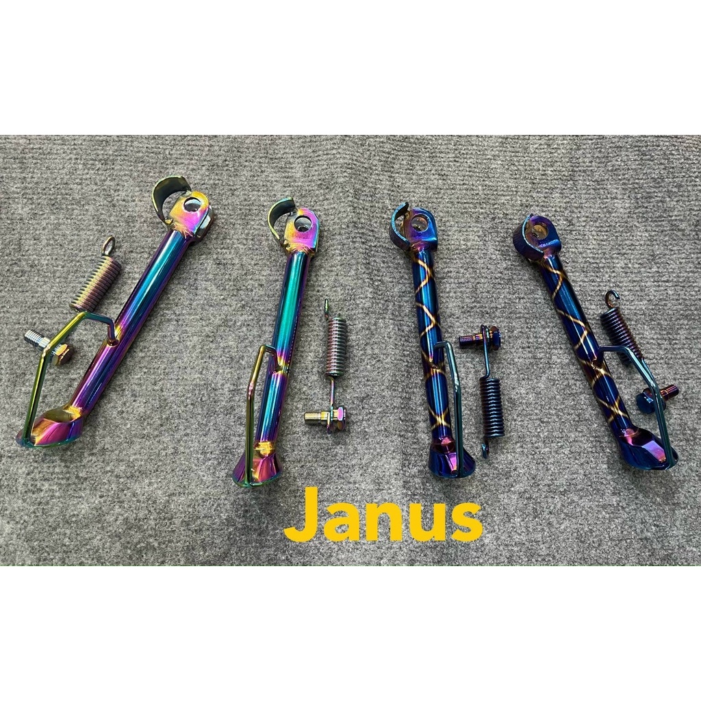 CHÂN CHỐNG NGHIÊNG INOX ĐẶC XE JANUS XI TITAN