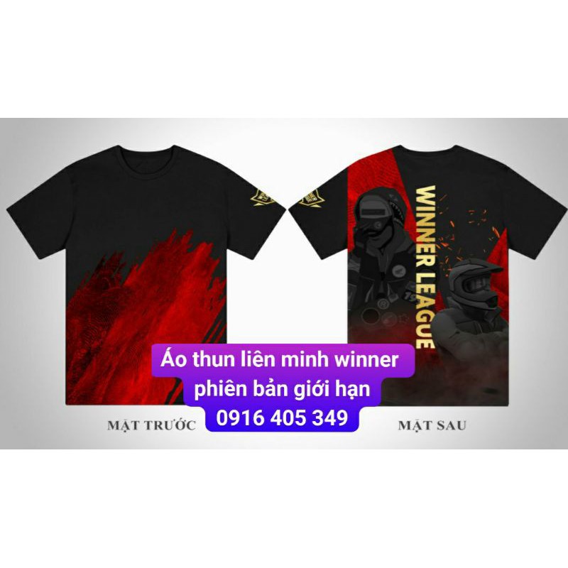 áo thun liên minh Winner X phiên bản giới hạn