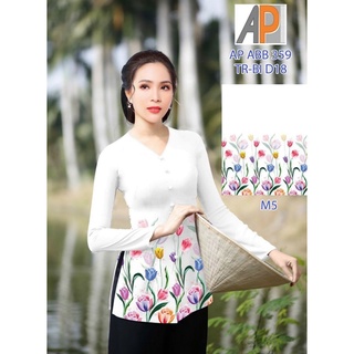 ÁO BÀ BA IN LỤA 4D