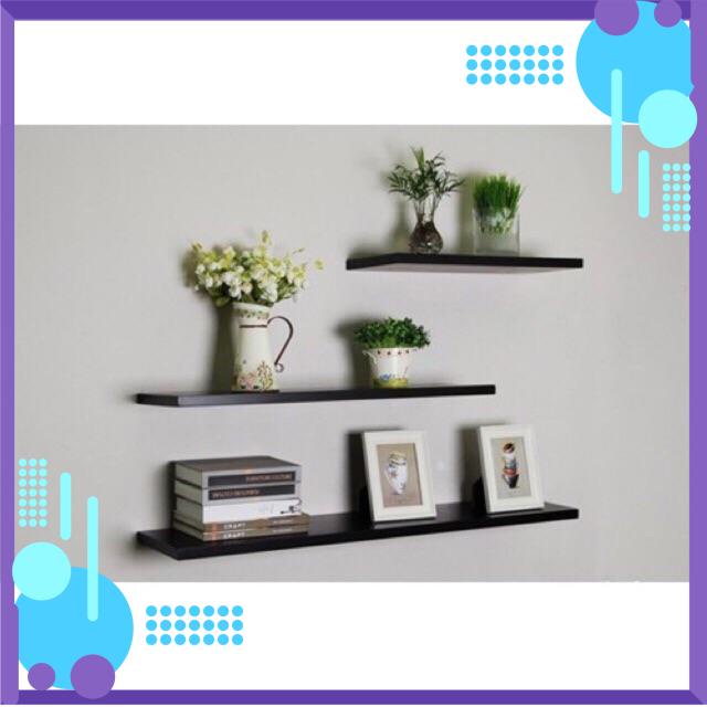 Sét 3 kệ trang trí chỉ 89k 3thanh kệ