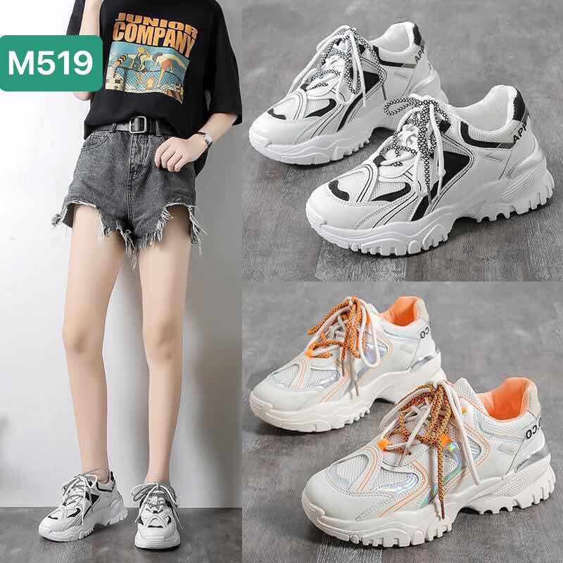 GIÀY BATA NỮ ĐẾ THÔ VIỀN DẠ QUANG SIÊU HOT- M519