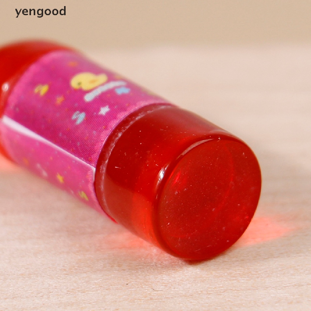 Set 5 Mô Hình Chai Nước Ép Trái Cây Hoạt Hình Trang Trí Nhà Búp Bê