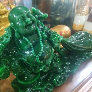 Tượng Phật Di Lặc Kéo Bao Tiền (25 X 16)