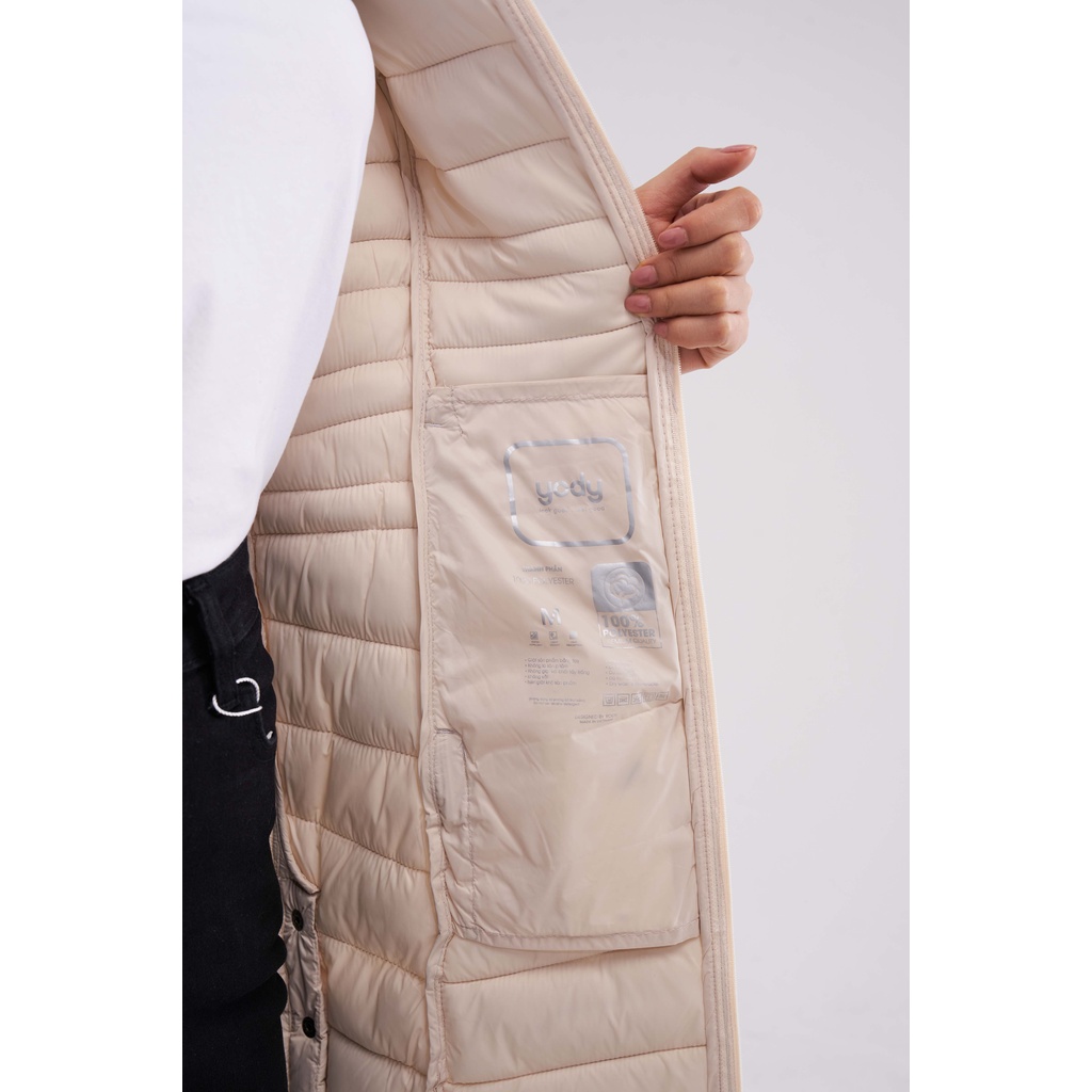 Áo Phao Nữ YODY Dáng Dài Siêu Nhẹ Siêu Ấm, Áo Khoác Nữ Có Mũ PHN4002 | BigBuy360 - bigbuy360.vn