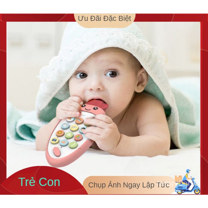 (Hàng hóa tại chỗ) Điện thoại đồ chơi cho bé ngậm nướu Điện thoại đồ chơi có gặm nướu cho bé DdeJ