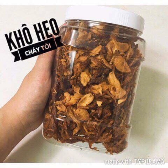 Khô heo cháy tỏi hảo hạng (500g) | BigBuy360 - bigbuy360.vn