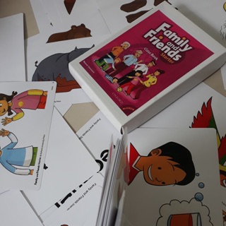 Flashcard A5 2 mặt Family&friend starter
