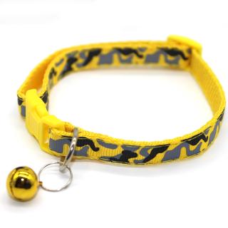 Cute camo pattern necklace for pets