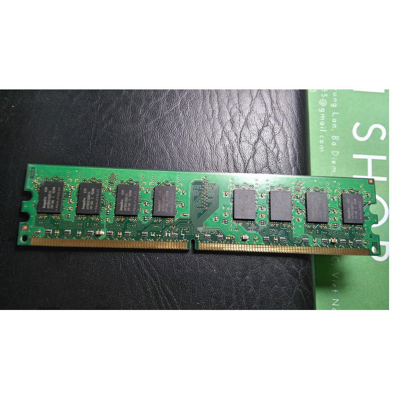 Ram PC DDR2 (PC2) 2Gb bus 800 - 6400s, hiệu HYNIX (Hyndai Electronic) bảo hành 12 tháng