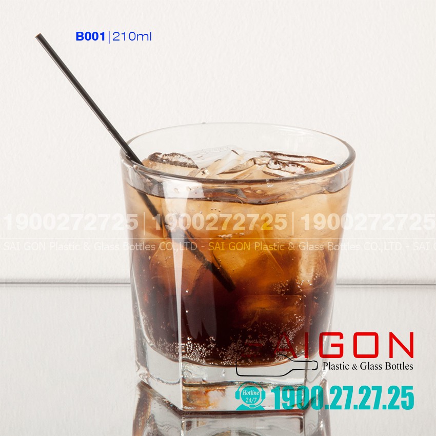 Ly Thủy Tinh Deli 5 Cạnh 210ml | CB001 , Thủy Tinh Cao Cấp | BigBuy360 - bigbuy360.vn