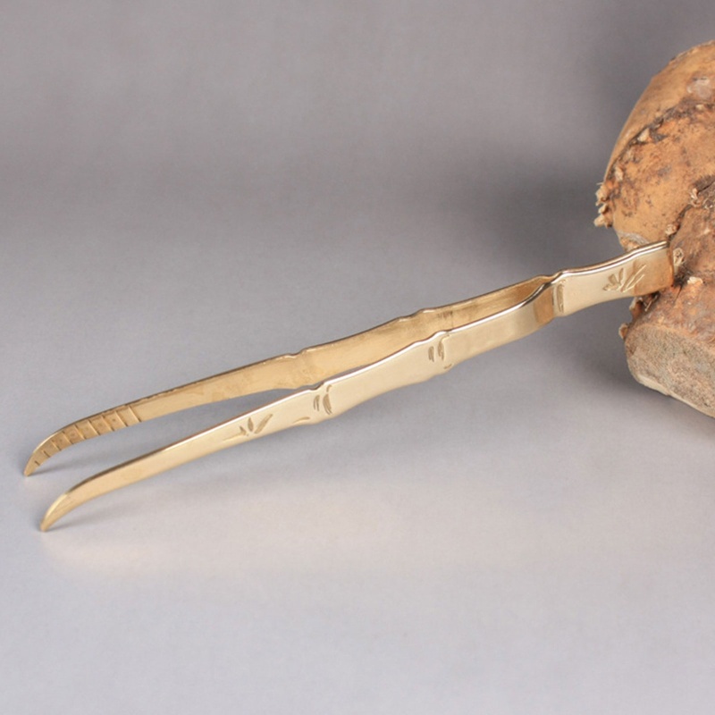 Kẹp Đốt Trầm Hương Hình Nón Bằng Đồng Thau