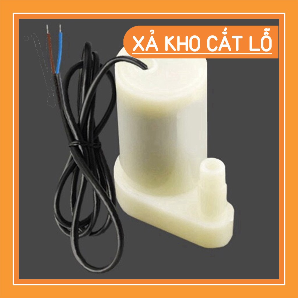 (xả kho) Máy Bơm Nước Loại Nhỏ Cho Hồ Cá DC 3V / 4.5V 100L / H