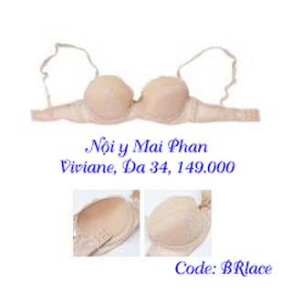Áo ngực ren Viviane mút mỏng B19VV34