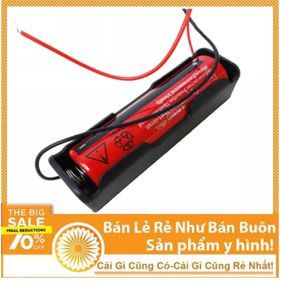 Hộp nhựa đựng pin 18650 18650 3.7V màu đen 1 pin đựng pin dự phòng