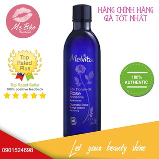 [BÁN CHẠY] Nước cân bằng cho da khô đến da thường -Toner Melvita Eau Florale De Rose
