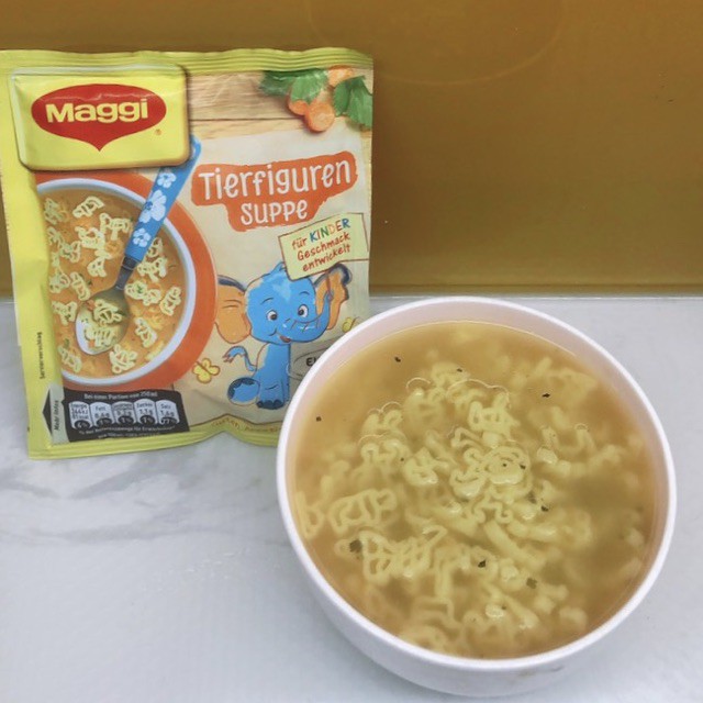 Date 07/2021 - Soup Nui Ăn Liền Maggi Đức Cho Bé 9m+ (3 phần ăn)