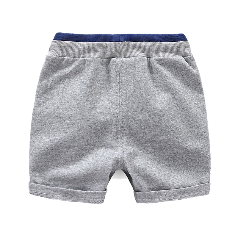 Quần Short Thể Thao Họa Tiết Khủng Long Hoạt Hình Thời Trang Mùa Hè Cho Bé Trai