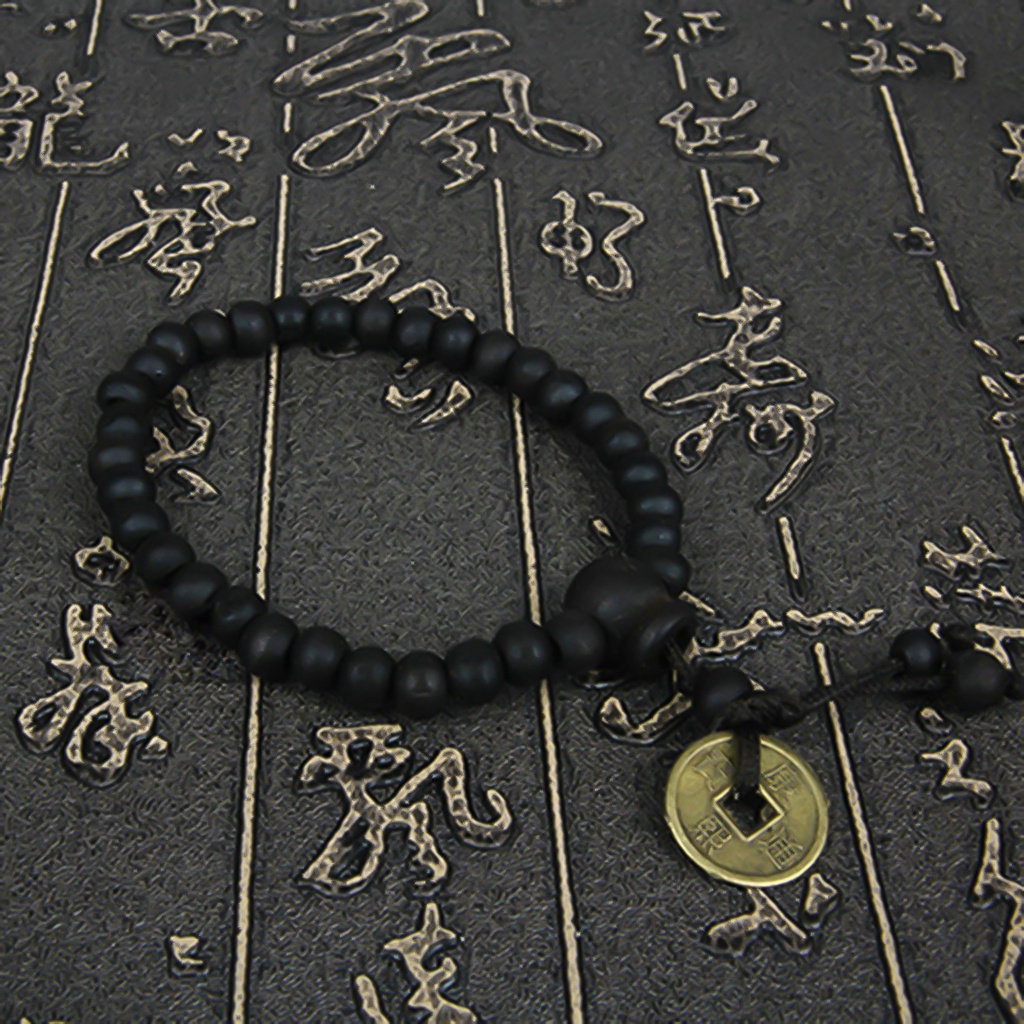 Chuỗi hạt gỗ đeo tay kiểu dáng đơn giản dành cho cả nam và nữ