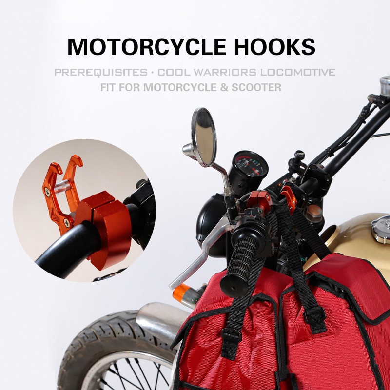 Móc treo đồ gắn xe máy bằng hợp kim nhôm