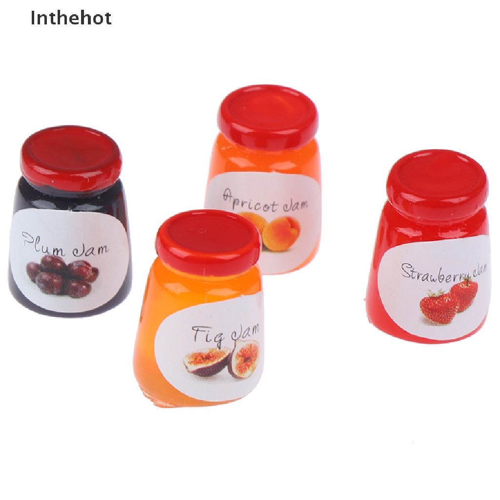Bộ 4 Mứt Jam 1: 12 Trang Trí Nhà Búp Bê Xinh Xắn