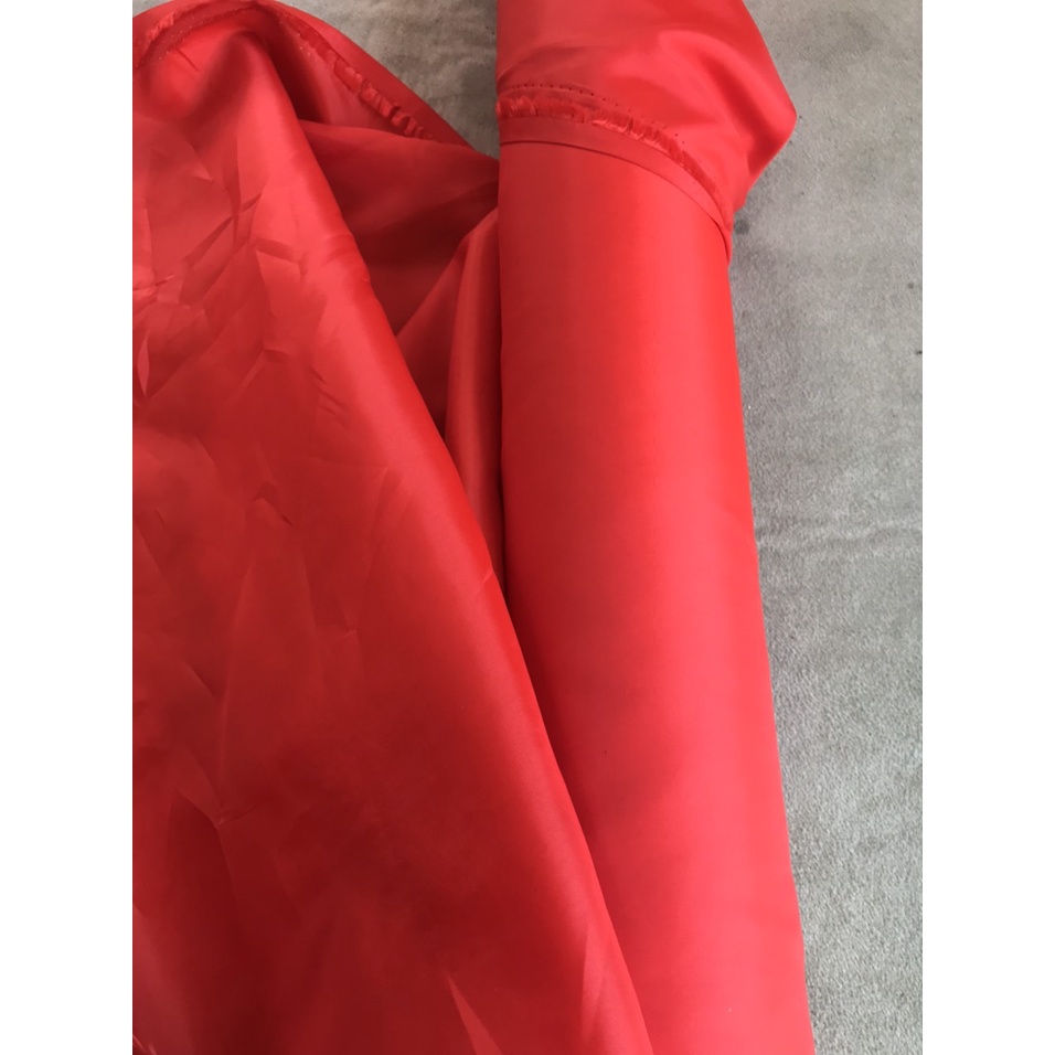 Vải may diều, dán diều, khâu diều chống thấm nước - màu đỏ - khổ rộng 1.5m