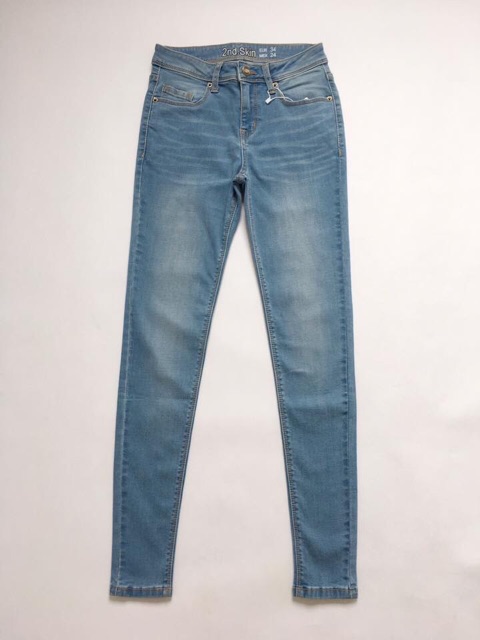 quần jeans xuất khẩu trơn