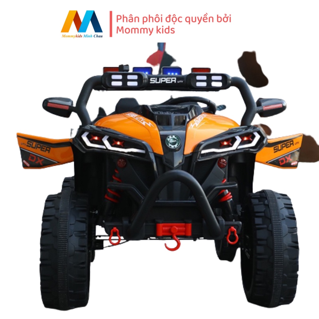 Xe Ô Tô Điện MOMMYKIDS MINH CHÂU XE ĐIỆN ĐỊA HÌNH CHO Trẻ Em Tải Trọng 70-80kg Cực Khủng 2 Chỗ Ngồi
