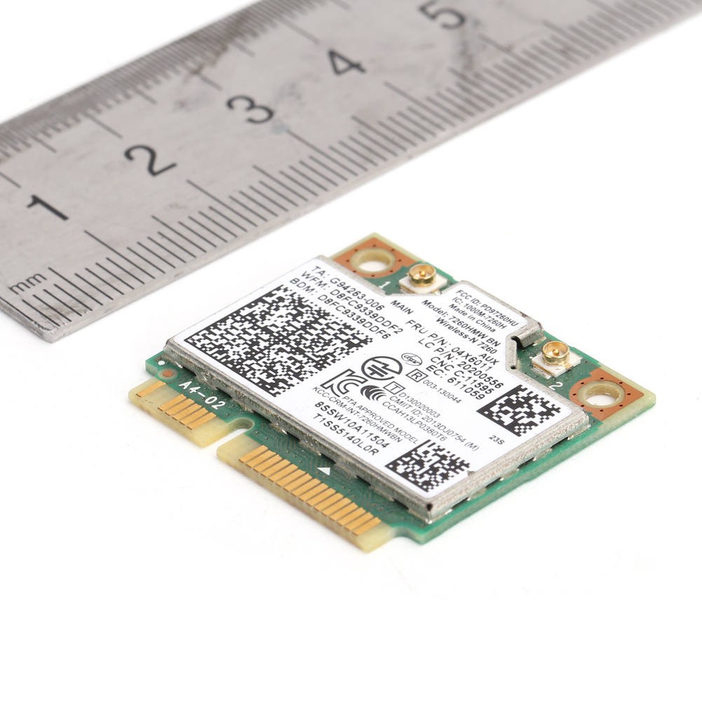 Card Wifi Mini Pci E Bt 4.0 Cho Intel 04x6011 04w3815 / Lenovo K4350 K4250 7260hmw Bn