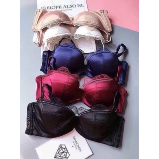 BỘ ĐỒ LÓT SATIN PHA REN