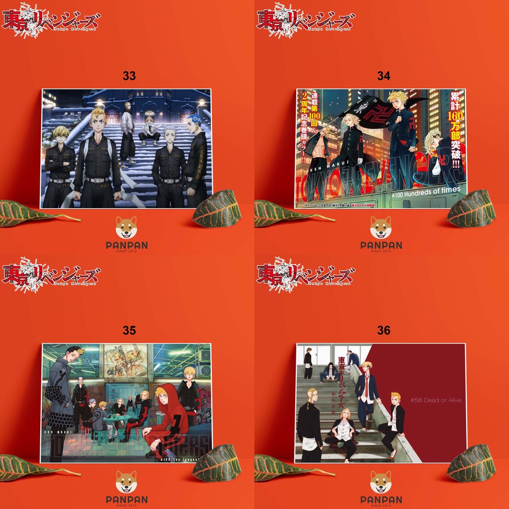 Postcard Cao Cấp - Poster Tokyo Revengers (2)