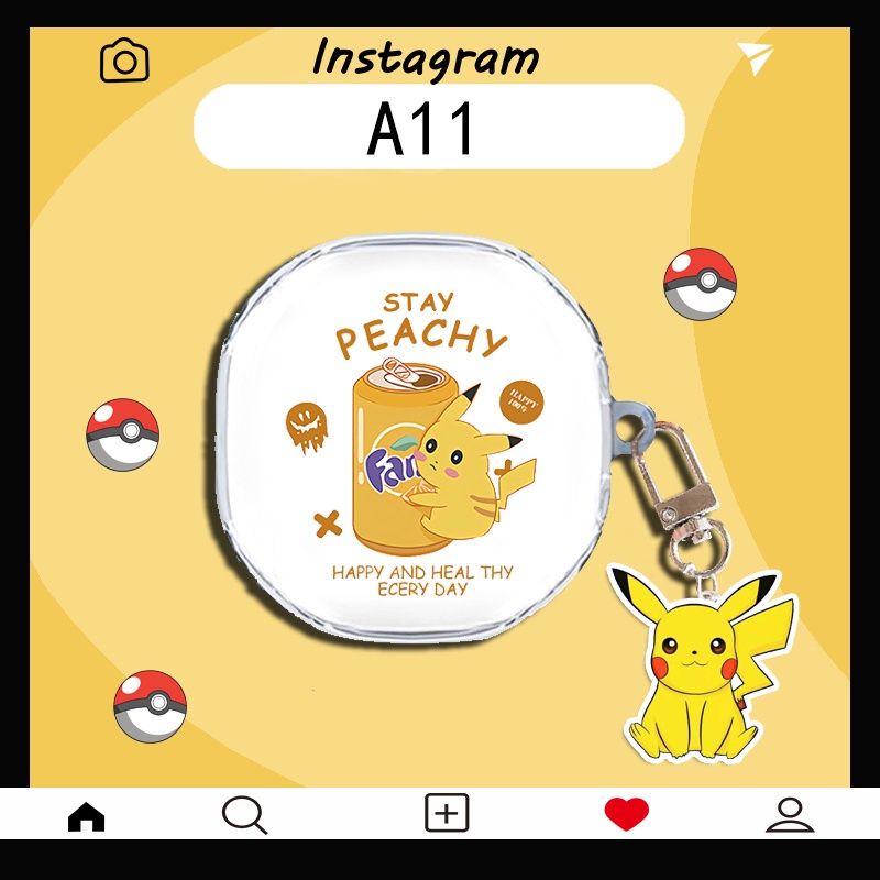 Case cho tai nghe bluetooth Baseus WM02 hoạ tiết dễ thương