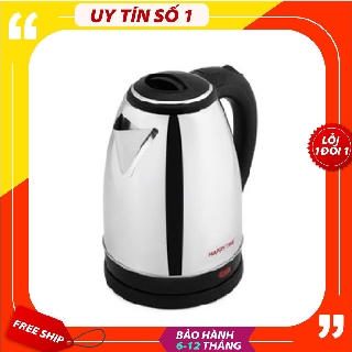 Ấm siêu tốc inox 1.8L, ấm siêu tốc Happy Time chính hãng an toàn