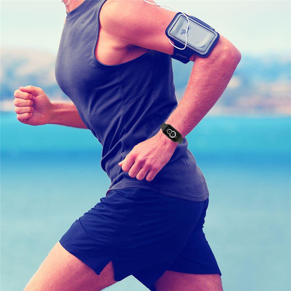 MYRONGVN Set Dây Đeo Thay Thế + Vỏ Mềm Cho Đồng Hồ Thông Minh Huawei Band 6 Honor Band 6
