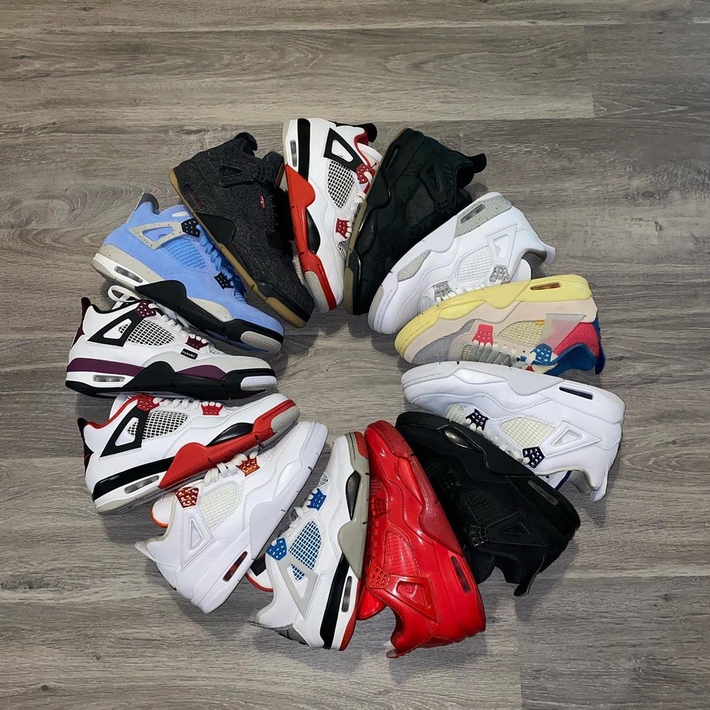 Giày Thể Thao Sneaker AIR JORDAN 1 OFF WHITE Retro High Chicago Đỏ Trắng Cổ Cao Siêu Phong Cách Waterloo Shop