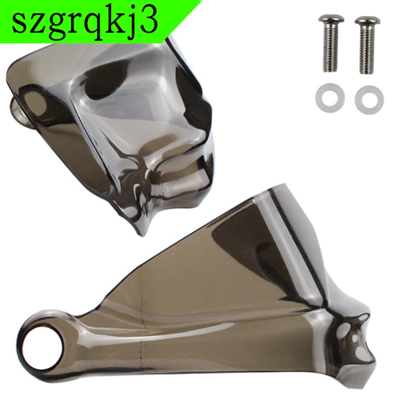 Set 2 Ốp Bảo Vệ Tay Lái Xe Máy Bằng Nhựa Màu Nâu Cho Bmw 1200 800gs
