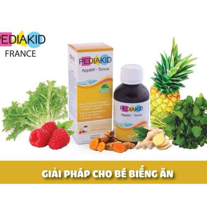 Pediakid Ăn Ngon Appetit Tonus 125ml Cho Trẻ Biếng Ăn Từ 6 Tháng Tuổi