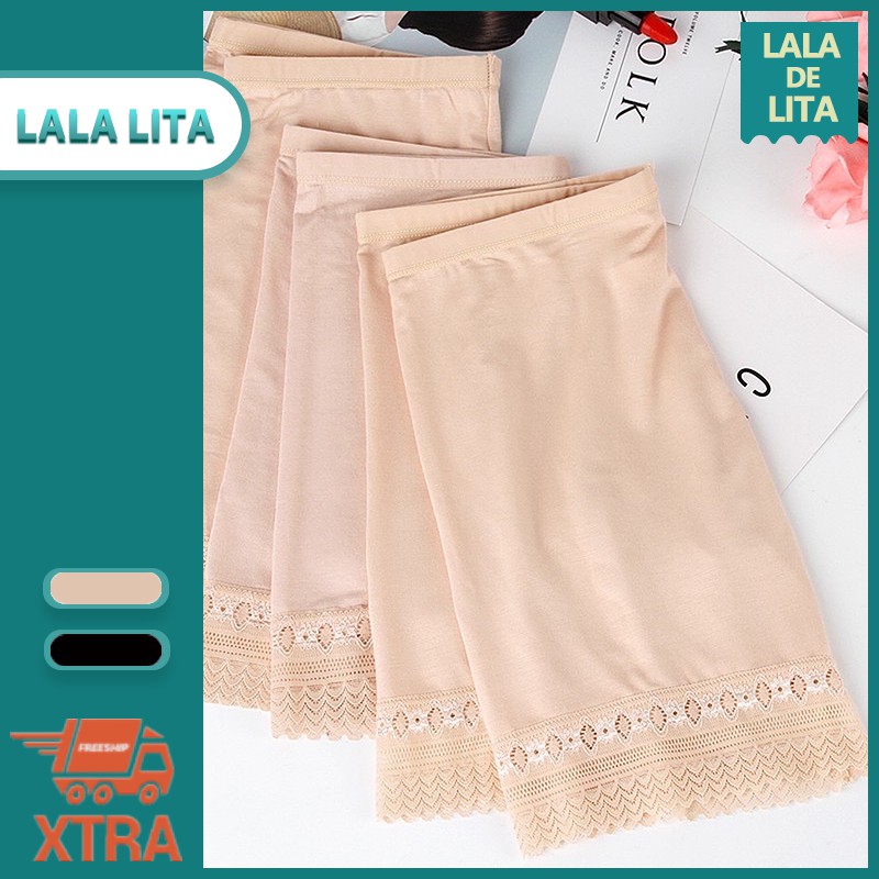 Quần mặc trong váy viền ren,quần đùi mặc trong váy đẹp rẻ co giãn 4 chiều LALA DE LITA | BigBuy360 - bigbuy360.vn